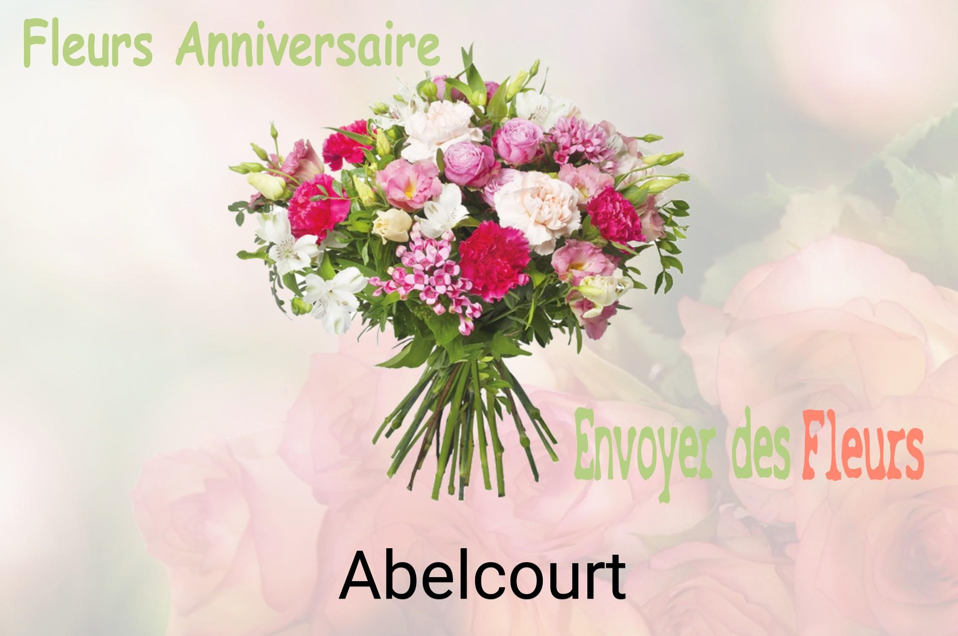 Bouquet de fleurs d’anniversaire livré à Abelcourt