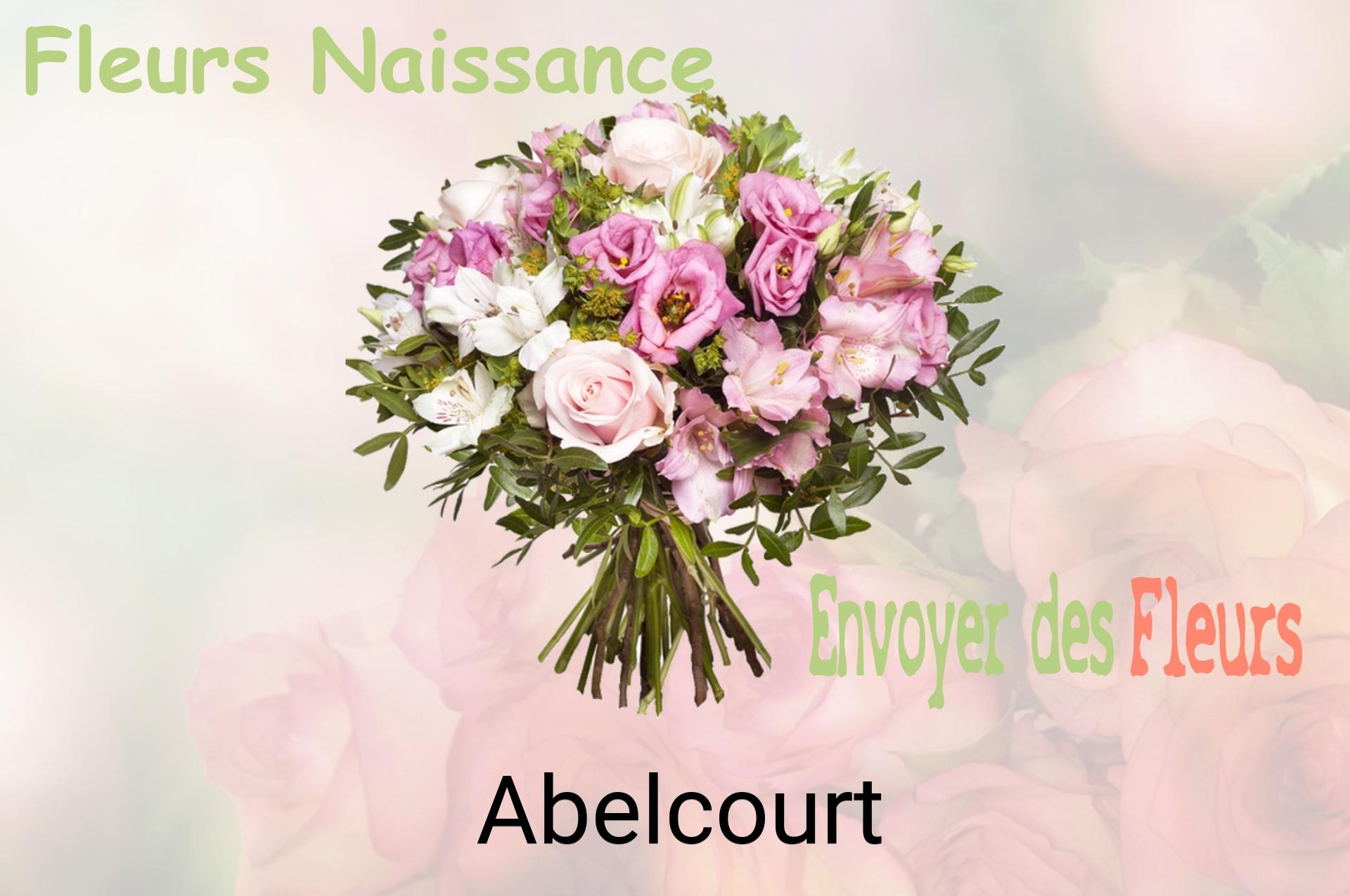 Bouquet de fleurs de naissance livré à Abelcourt